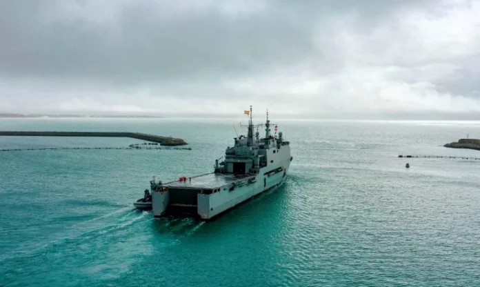 Los buques de la Armada “Galicia”, “Santa María” e “Intermares” visitan el puerto de Palma