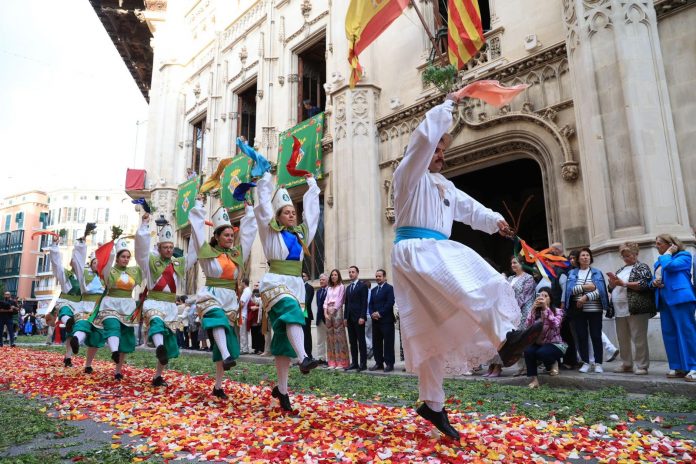 La procesión del Corpus Christi vuelve a las calles de Palma
