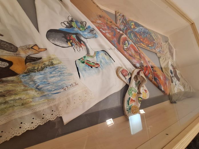 Exposición de obras de los mejores alumnos del taller de pintura de Nou Llevant en el Museo Krekovic