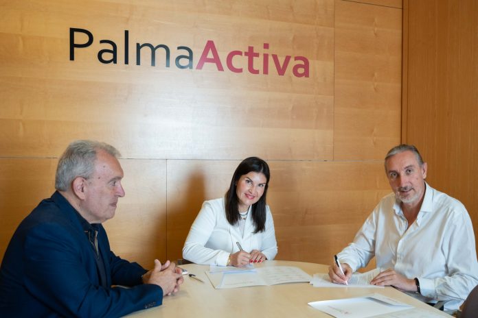 PalmaActiva firma un acuerdo de colaboración con la empresa Brillosa