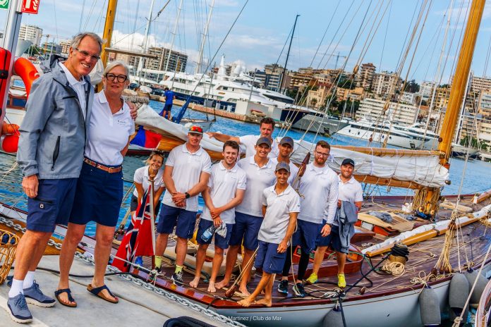 Rowdy, un barco de 108 años que ‘se estrena’ de nuevo en la Illes Balears Clàssics