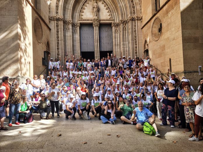 El Encuentro de Rutas Saludables reúne a más de 160 personas en Palma para promover la movilidad sostenible