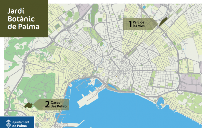 Palma inicia la creación del Jardín Botánico con dos espacios complementarios para fomentar la sostenibilidad