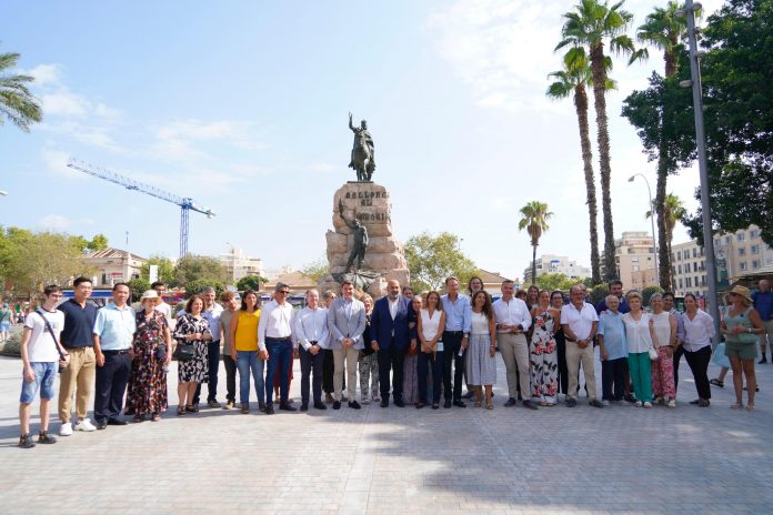 Palma inaugura la reforma integral de la Plaza de España