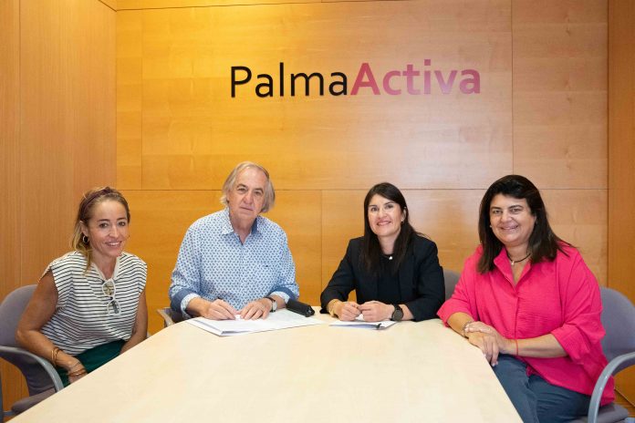 PalmaActiva y la Fundació Sant Joan de Déu firman un protocolo de colaboración para empleo y formación