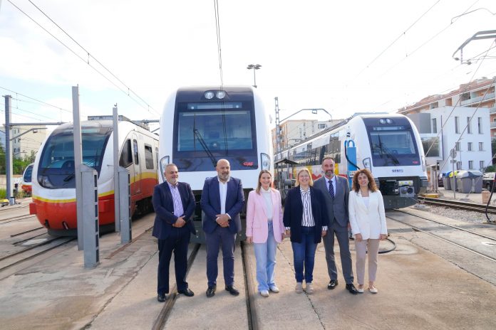 El Govern presenta el proyecto del tren a Llucmajor, que prevé un aumento del 76 % de usuarios en la red ferroviaria