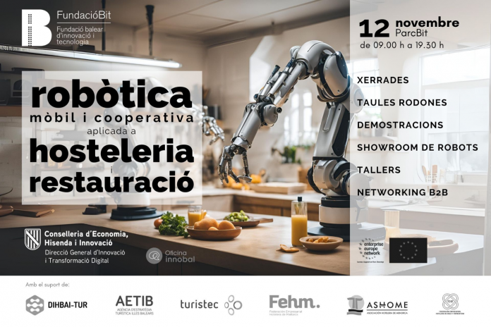 El ParcBit acogerá una jornada sobre robótica especializada el 12 de noviembre