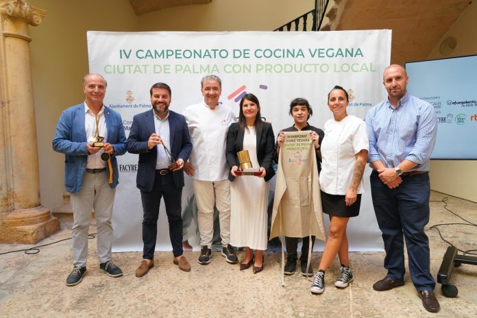 Can Oms acoge la presentación de la IV edición del Campeonato de Cocina Vegana Ciutat de Palma