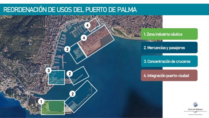 La Autoridad Portuaria de Baleares comienza la reordenación del puerto de Palma