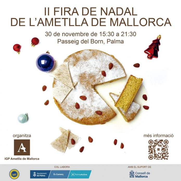 El Passeig del Born acoge este sábado la II Feria de Navidad de la Almendra de Mallorca