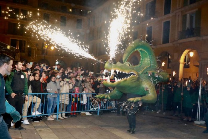 El Drac de na Coca, de leyenda medieval a símbolo cultural de Palma