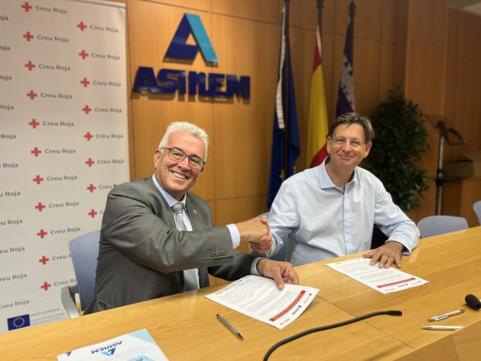 ASINEM y Cruz Roja firman un convenio para fomentar la empleabilidad en Baleares