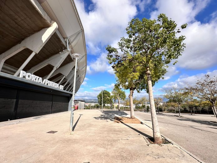 El IME finaliza la mejora de la zona norte del aparcamiento de Son Moix