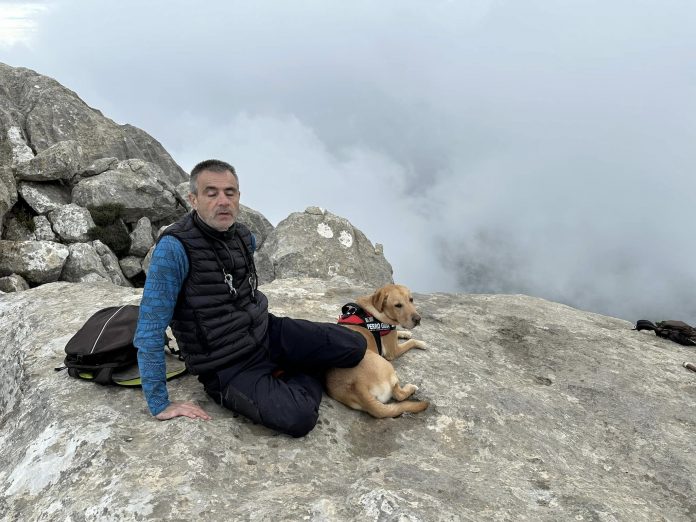 Pedro González, el deportista ciego que desafiará el Kilimanjaro: 