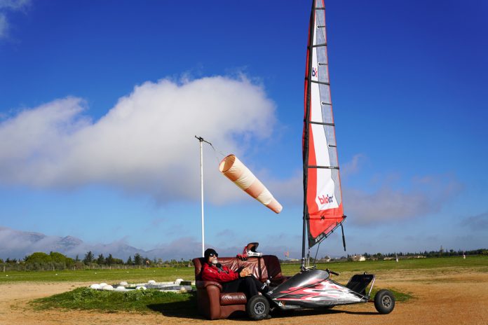 Santi Oliver, el campeón mundial de blokart que lleva el carrovelismo a lo más alto