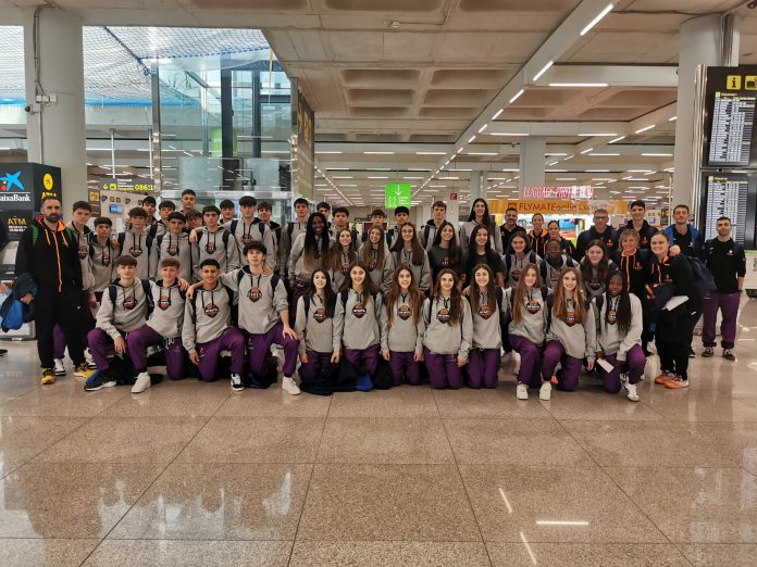 La expedición balear viaja a Huelva para competir en el Campeonato de España Infantil y Cadete