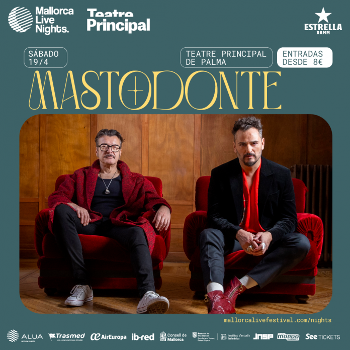 Mastodonte actuará en el Teatre Principal de Palma dentro del festival Mallorca Live Nights