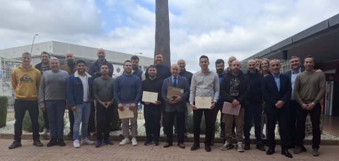 17 alumnos finalizan el Curso Avanzado de Mantenimiento de HOTECMA