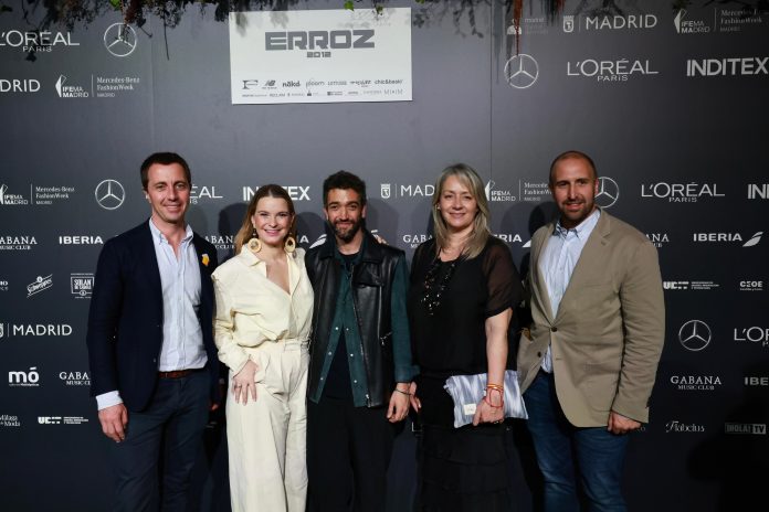 Galmés asiste al desfile de Pablo Erroz en la Fashion Week de Madrid para apoyar la moda mallorquina