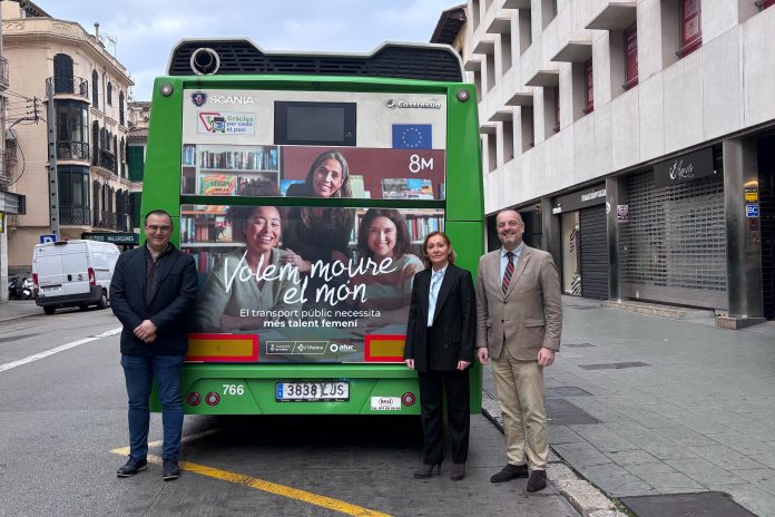 EMT Palma se suma a la campaña nacional para atraer más talento femenino al transporte público