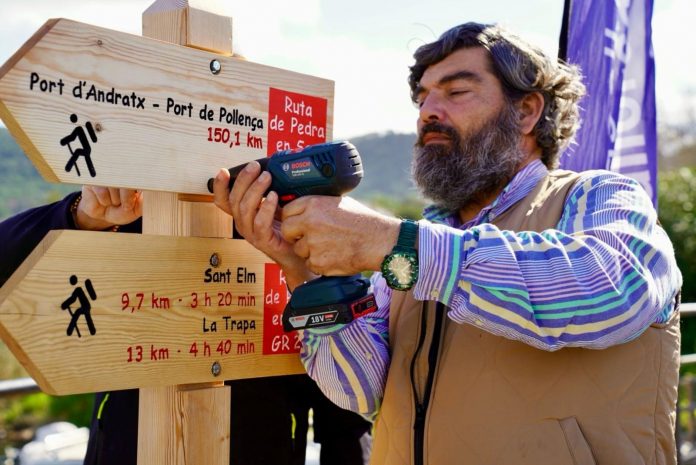 Inaugurado el km 0 de la Ruta de Pedra en Sec GR-221 y una nueva etapa hasta La Trapa